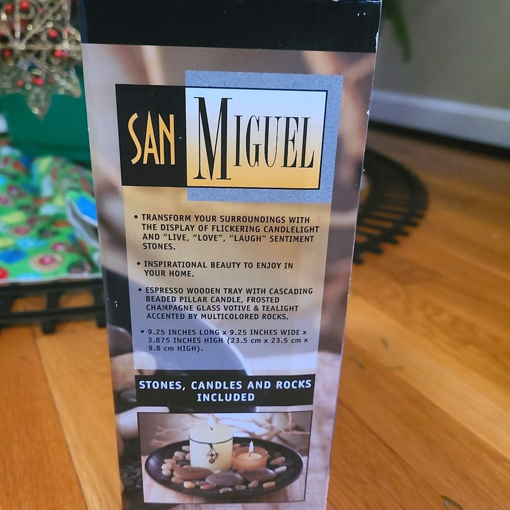 Sentiment Stone Candle Holder - Picture 3 of 4